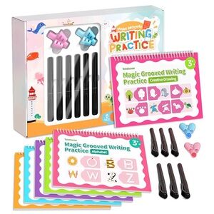 Magic Grooved Writing Practice Set